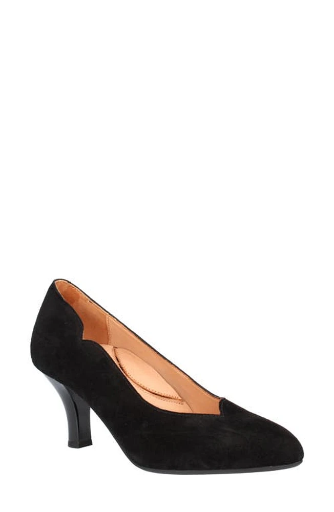 L'Amour des Pieds Bambelle Pointed Toe Pump Black at Nordstrom,