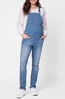 Seraphine Denim Maternity Overalls at Nordstrom,