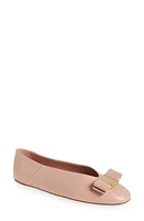 FERRAGAMO Vanna Bow Ballet Flat Rose at Nordstrom,