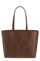 Etro Large Paisley Essential Shopper in Brown/Red at Nordstrom