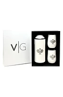 Vinglacé Pickleball Wine Bottle Chiller & Tumbler Gift Set in White at Nordstrom