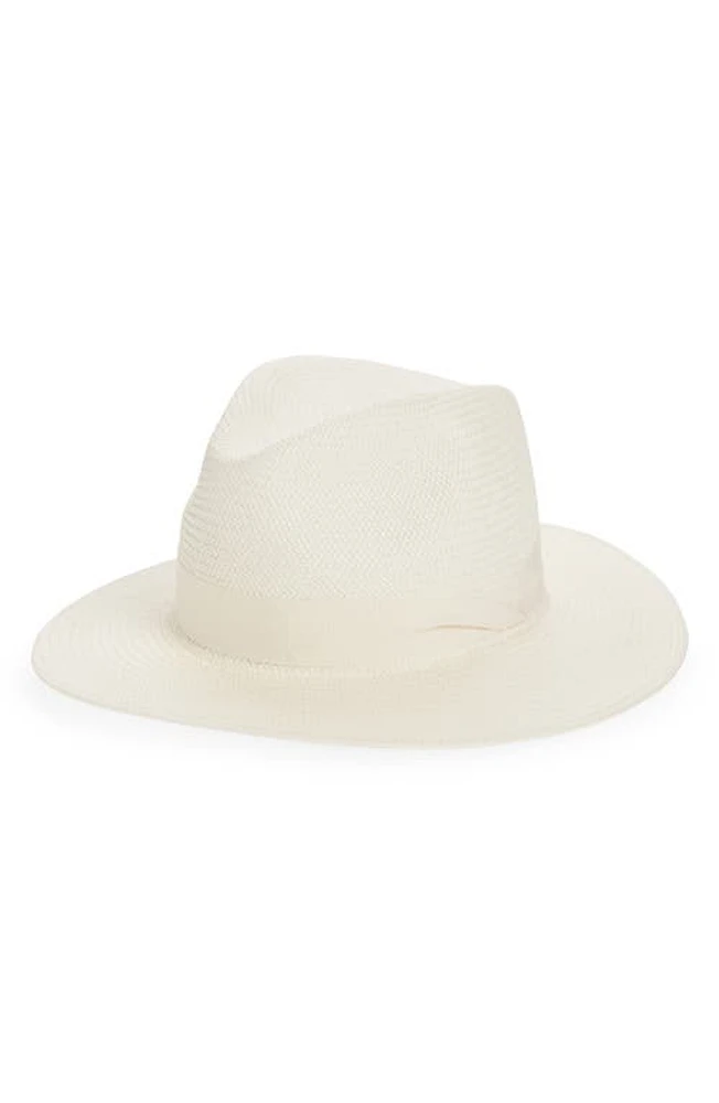 rag & bone Straw Panama Hat in Ivory at Nordstrom, Size Large