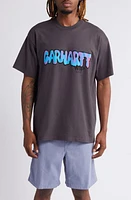 Carhartt Work In Progress Drip Organic Cotton Graphic T-Shirt in Charcoal at Nordstrom, Size Large