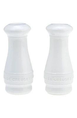 Le Creuset Salt & Pepper Shaker Set in White at Nordstrom