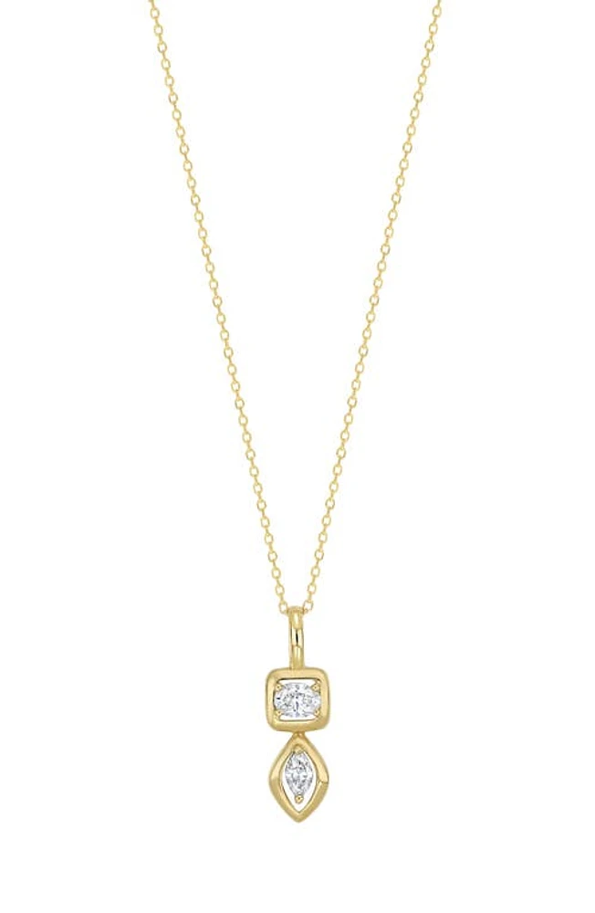 Bony Levy Maya Diamond Pendant Necklace in 18K Yellow Gold at Nordstrom