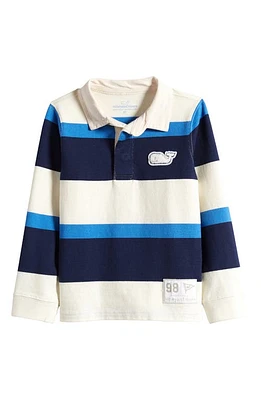 vineyard vines Kids' Stripe Organic Cotton Rugby Polo at