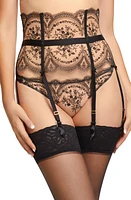 Dita Von Teese Severine Suspender Belt Black at Nordstrom,