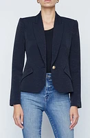 L'AGENCE Jennah Blazer Midnight/Oversized Chain at Nordstrom,