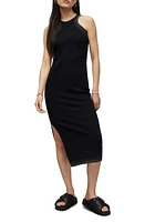 AllSaints Mako Embroidery Trim Sleeveless Dress at Nordstrom,