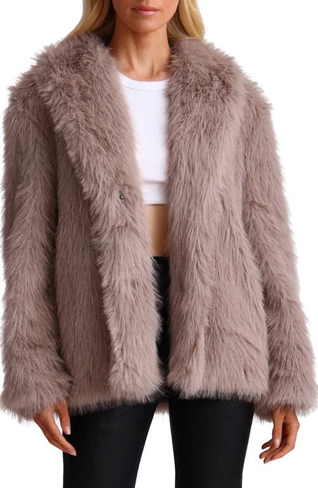 Avec Les Filles Faux Fur Jacket Oyster at Nordstrom,