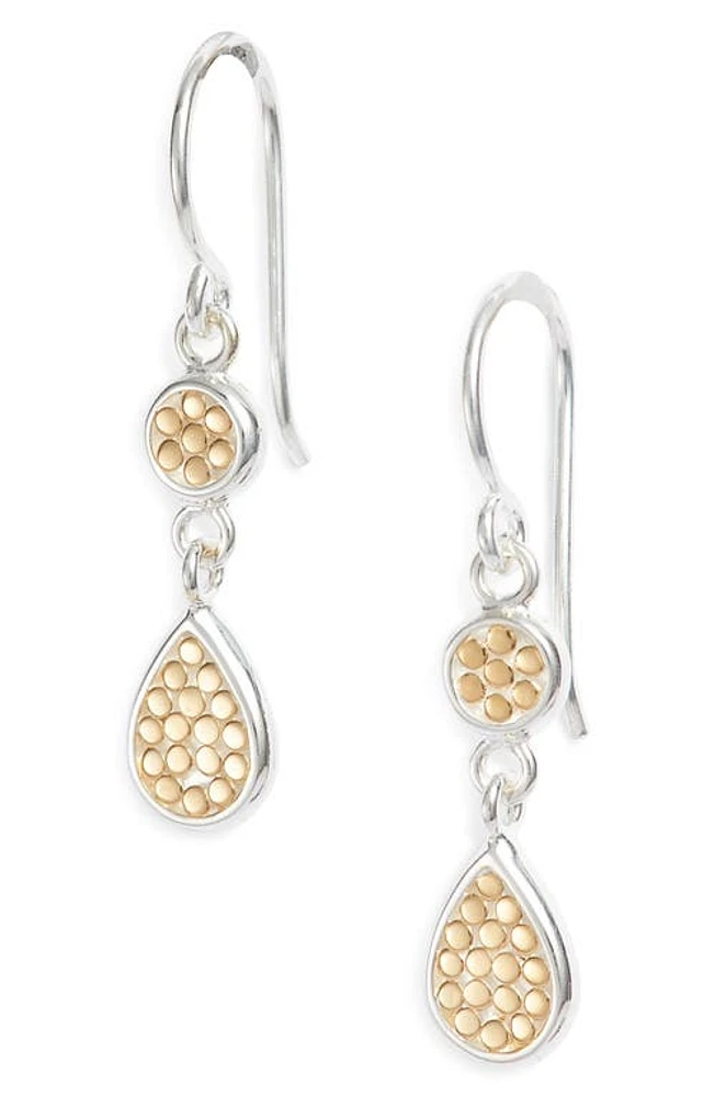 Anna Beck Double Drop Earrings in Gold/Silver at Nordstrom