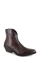 ZIGI Imma Ankle Western Boot Leather at Nordstrom,