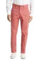 Berle Charleston Khakis Pleated Chino Pants Brick at Nordstrom,