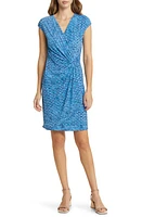 Tommy Bahama Clara Below the Surf Cap Sleeve Dress Island Navy at Nordstrom,