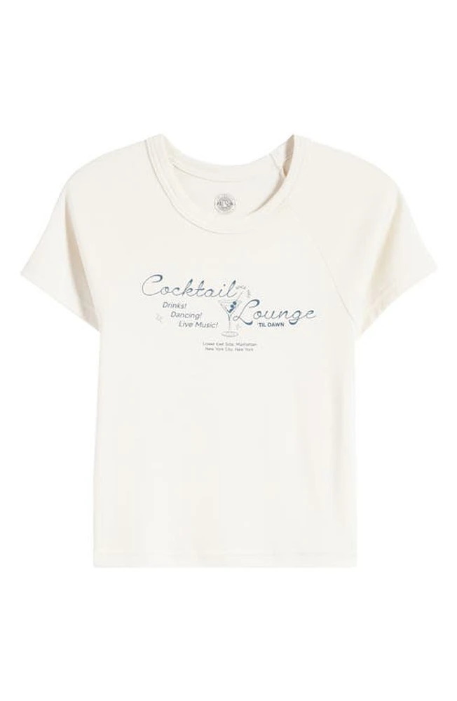 PacSun Cocktail Lounge Graphic T-Shirt White Sand at Nordstrom,