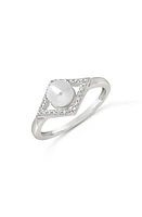 Sterling Forever Alessia Ring in Silver at Nordstrom, Size 7