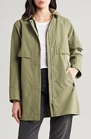 Helly Hansen Lilja Waterproof Raincoat Lav Green at Nordstrom,