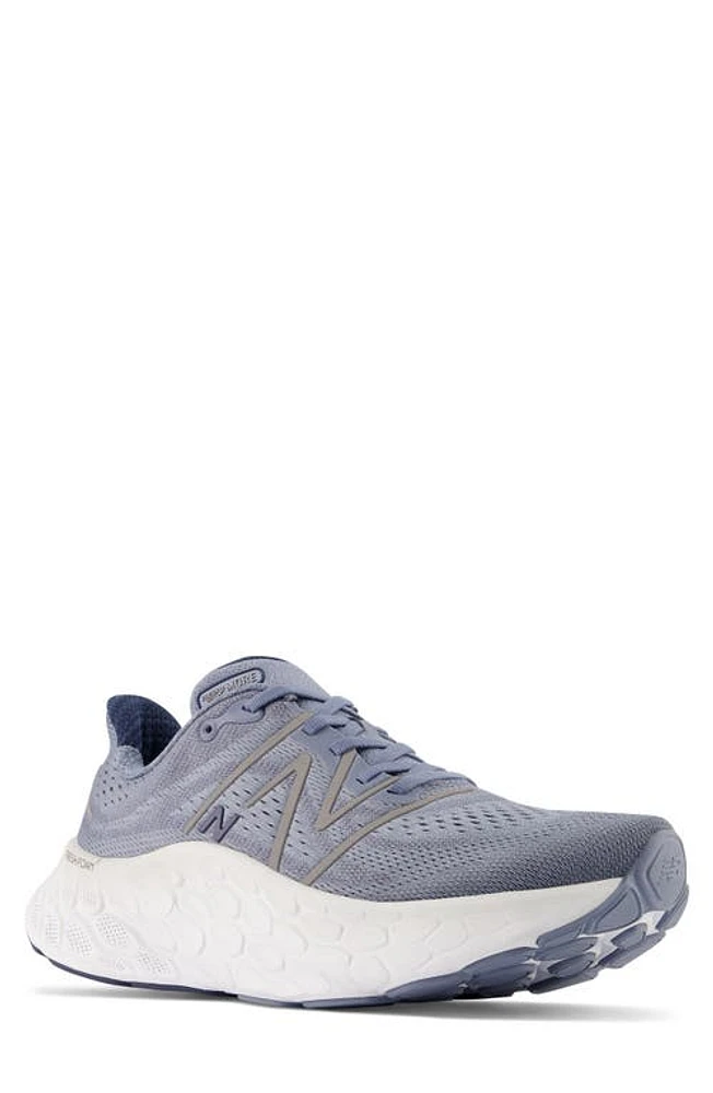 New Balance Fresh Foam X More v4 Sneaker Arctic Grey/Natural Indigo at Nordstrom,