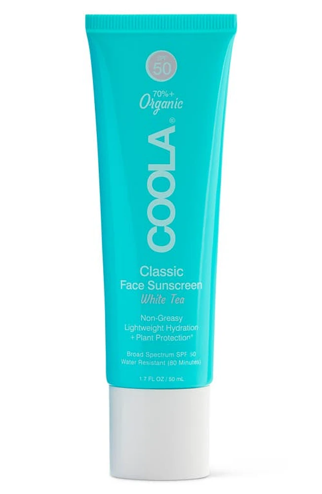 COOLA Suncare White Tea Sport Face Moisturizer SPF 50 at Nordstrom