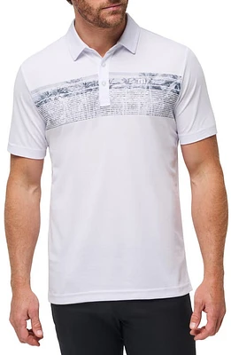 TravisMathew Banzai Beach Piqué Polo White at Nordstrom,