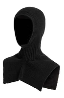 The Row Danylo Merino Wool Rib Balaclava in Black at Nordstrom, Size Medium