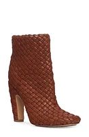 Bottega Veneta Canalazzo Woven Bootie Brown Sugar at Nordstrom,