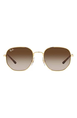 Ray-Ban 51mm Square Sunglasses in Arista/Gradient Brown at Nordstrom