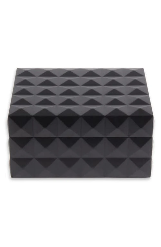 Bey-Berk Pyramid Cigar Humidor in Black at Nordstrom