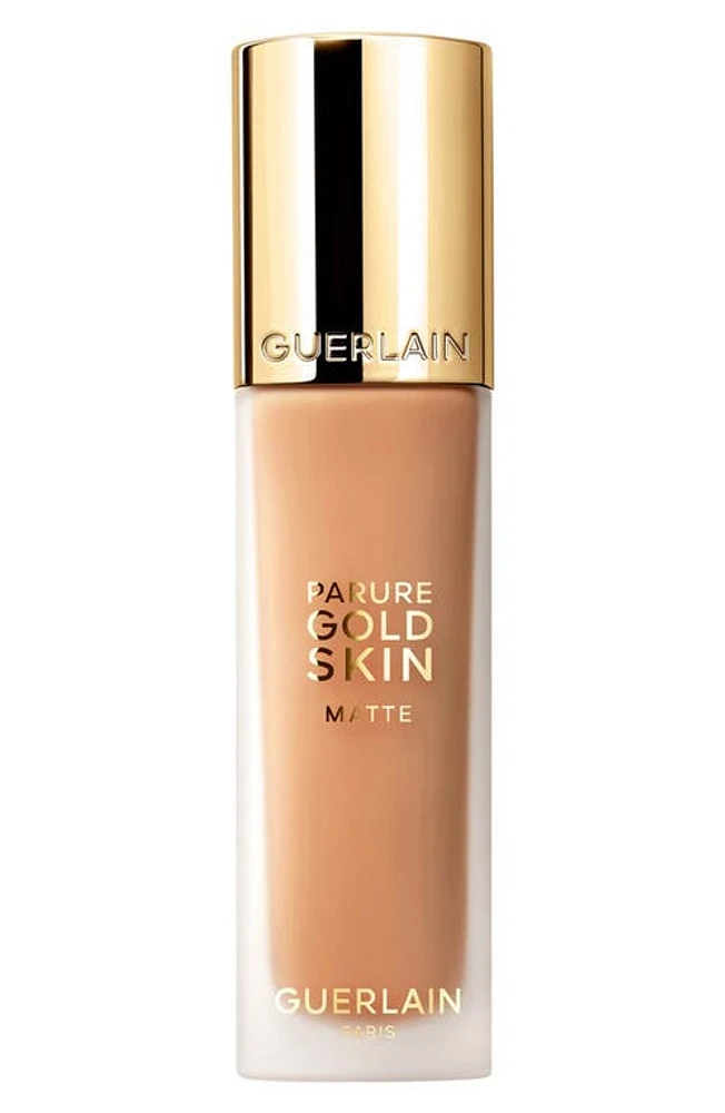 Guerlain Parure Gold Skin Matte Fluid Foundation in 4W at Nordstrom