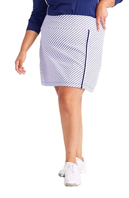 KINONA Sass Stripe Golf Skort Market at Nordstrom,