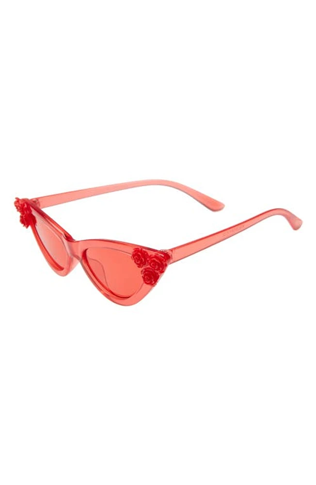 Rad + Refined Rad + Refned Flower Cat Eye Sunglasses in at Nordstrom