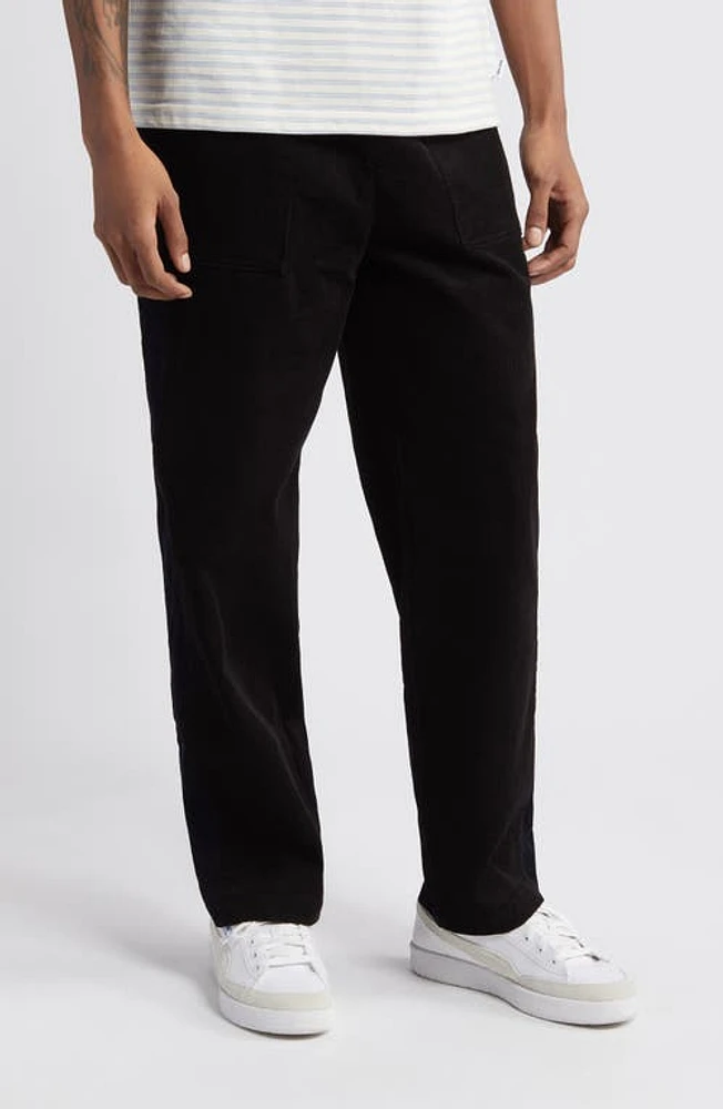 KROST Cotton Corduroy Pants Black at Nordstrom,