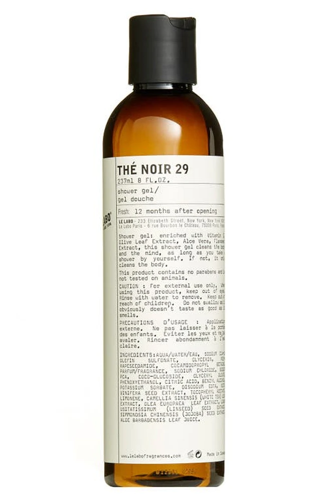 Le Labo Thé Noir 29 Shower Gel at Nordstrom