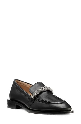 Stuart Weitzman Palmer High Shine Loafer in Black at Nordstrom, Size 6