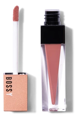 BOSSY COSMETICS Power Women Essentials Liquid Lipstick in Collaborator at Nordstrom