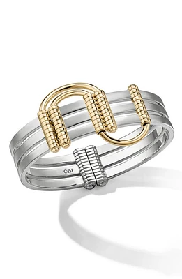 Cast The Circuit Cuff Bracelet in Silver at Nordstrom