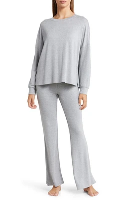 Honeydew Intimates Unplugged Sweatshirt Pajamas Heather Grey at Nordstrom,