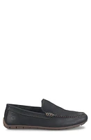 Børn Allan Genuine Shearling Moc Slipper in Black Shearling at Nordstrom, Size 10.5