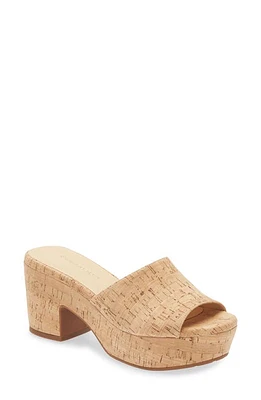 Chocolat Blu Golden Platform Sandal Cork at Nordstrom,