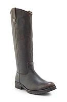 Frye Melissa Double Sole Knee High Boot Black - Toga Leather at Nordstrom,