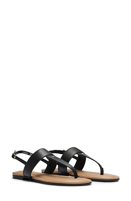 BOSS Jo Slingback Sandal in Black at Nordstrom, Size 6