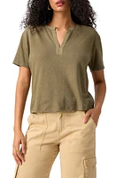 Sanctuary Breezy Linen Blend Peasant Top at Nordstrom,