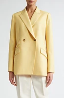 PARTOW Caleb Double Breasted Cotton Twill Blazer at Nordstrom,