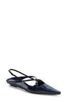 Jeffrey Campbell Fax Pointed Toe Slingback Flat Patent at Nordstrom,