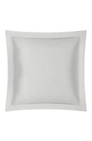 Matouk Talita Hemstitch Euro Sham in Silver at Nordstrom