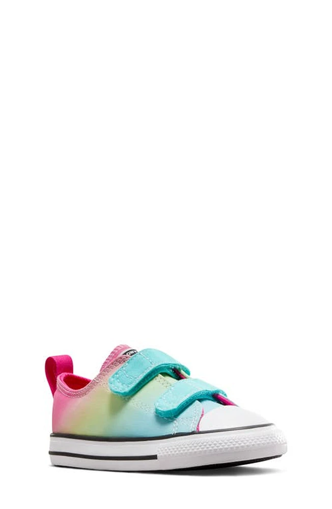 Converse Kids' Chuck Taylor All Star 2 V Sneaker Triple Cyan/Chaos Fuchsia at Nordstrom, M