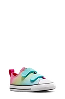 Converse Kids' Chuck Taylor All Star 2 V Sneaker Triple Cyan/Chaos Fuchsia at Nordstrom, M