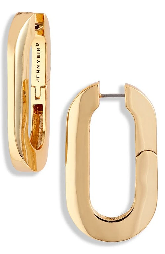 Jenny Bird Mega U-Link Earrings in High Polish Gold at Nordstrom