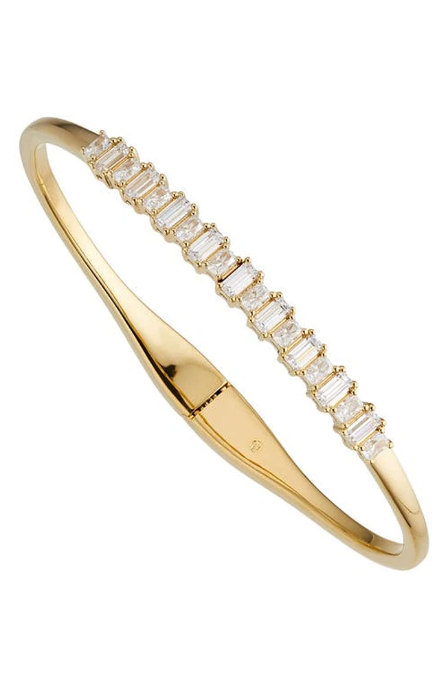 Nadri Chateau Cubic Zirconia Hinge Bracelet in Gold at Nordstrom