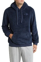 UGG(r) Giles Recycled Polyester Fleece Hoodie Twilight at Nordstrom,